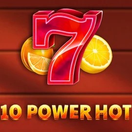 10 Power Hot slot visual from Amusnet Interactive available on golden-bett.com