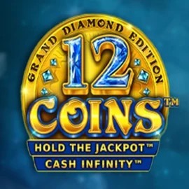 12 Coins Grand Diamond Edition slot icon by Wazdan, available at Goldenbet Casino