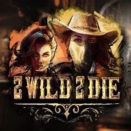 Official Slots logo: 2 Wild 2 Die by Hacksaw Gaming at Goldenbet Casino