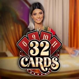 32 Cards slot visual from Ezugi available on golden-bett.com