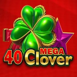 40 Mega Clover casino game by Amusnet Interactive – featured logo at Goldenbet Casino