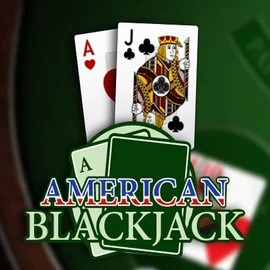 American Blackjack logo by Habanero at Goldenbet Casino