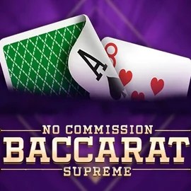 Baccarat Supreme slot logo by OneTouch Games at Goldenbet Casino