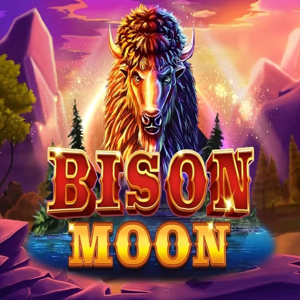 Bison Moon slot icon by Northern Lights Gaming, available at Goldenbet Casino