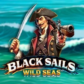 Black Sails Wild Seas logo by Infinity Dragon Studios at Goldenbet Casino