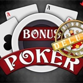 Bonus Poker Deluxe - 3 Hands slot logo by RTG (Reel Time Gaming) at Goldenbet Casino