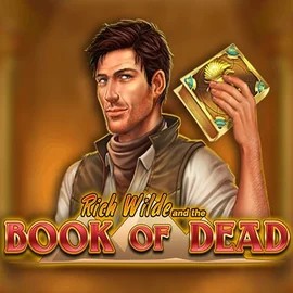 Book of Dead slot visual from Play'n GO available on golden-bett.com