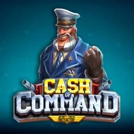 Cash of Command by Play'n GO, showcased at golden-bett.com – game logo
