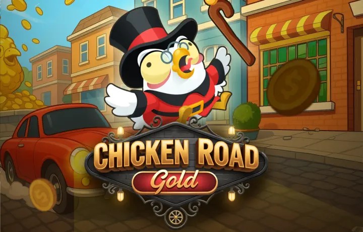 Play the Chicken Road Gold slot by InOut on Goldenbet Casino