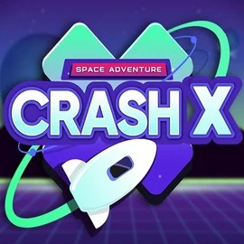 Crash X slot icon by Turbo Games, available at Goldenbet Casino