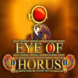 Eye of Horus logo by RTG (Reel Time Gaming) at Goldenbet Casino