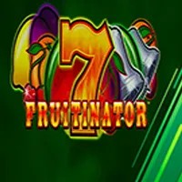 Fruitinator Jackpot King slot logo by Blueprint Gaming at Goldenbet Casino