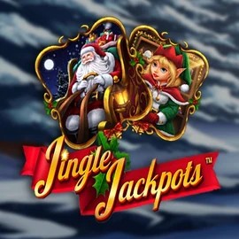 Jingle Jackpots slot visual from Dragon Gaming available on golden-bett.com