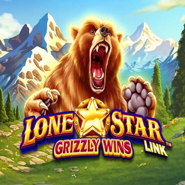 Official Slots logo: Lone Star Link Grizzly Wins by Greentube at Goldenbet Casino