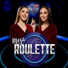 Mega Roulette casino game by Pragmatic Play – featured logo at Goldenbet Casino
