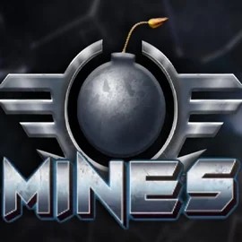 Mines slot visual from Turbo Games available on golden-bett.com