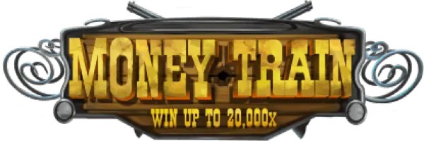 Official Slots logo: Money Train by Relax Gaming at Goldenbet Casino