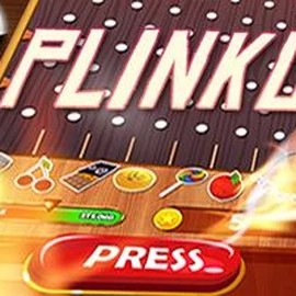 Plinko slot logo by BGAMING at Goldenbet Casino