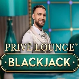 Official Live Casino logo: Privé Lounge Blackjack by Pragmatic Play at Goldenbet Casino