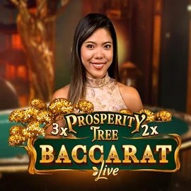 Prosperity Tree Baccarat game by Evolution – logo hosted on Goldenbet Casino