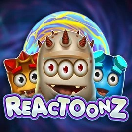 Reactoonz slot visual from Play'n GO available on golden-bett.com