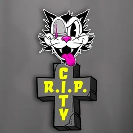 Official Slots logo: RIP City by Hacksaw Gaming at Goldenbet Casino