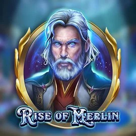 Rise of Merlin casino game by Play'n GO – featured logo at Goldenbet Casino