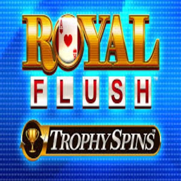 Royal Flush Trophy Spins logo – Slots by Greentube at Goldenbet Casino