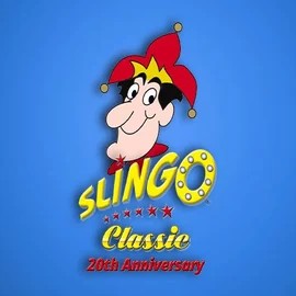 Slingo Classic 20th Anniversary slot visual from Slingo available on golden-bett.com