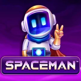 Spaceman casino game by Pragmatic Play – featured logo at Goldenbet Casino