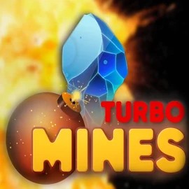 Turbo Mines online game logo by Turbo Games on golden-bett.com