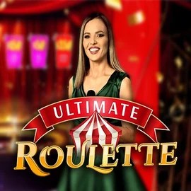 Ultimate Roulette slot logo by Ezugi at Goldenbet Casino